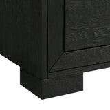 Allan 5-Drawer Chest in Black - Tampa Furniture Outlet