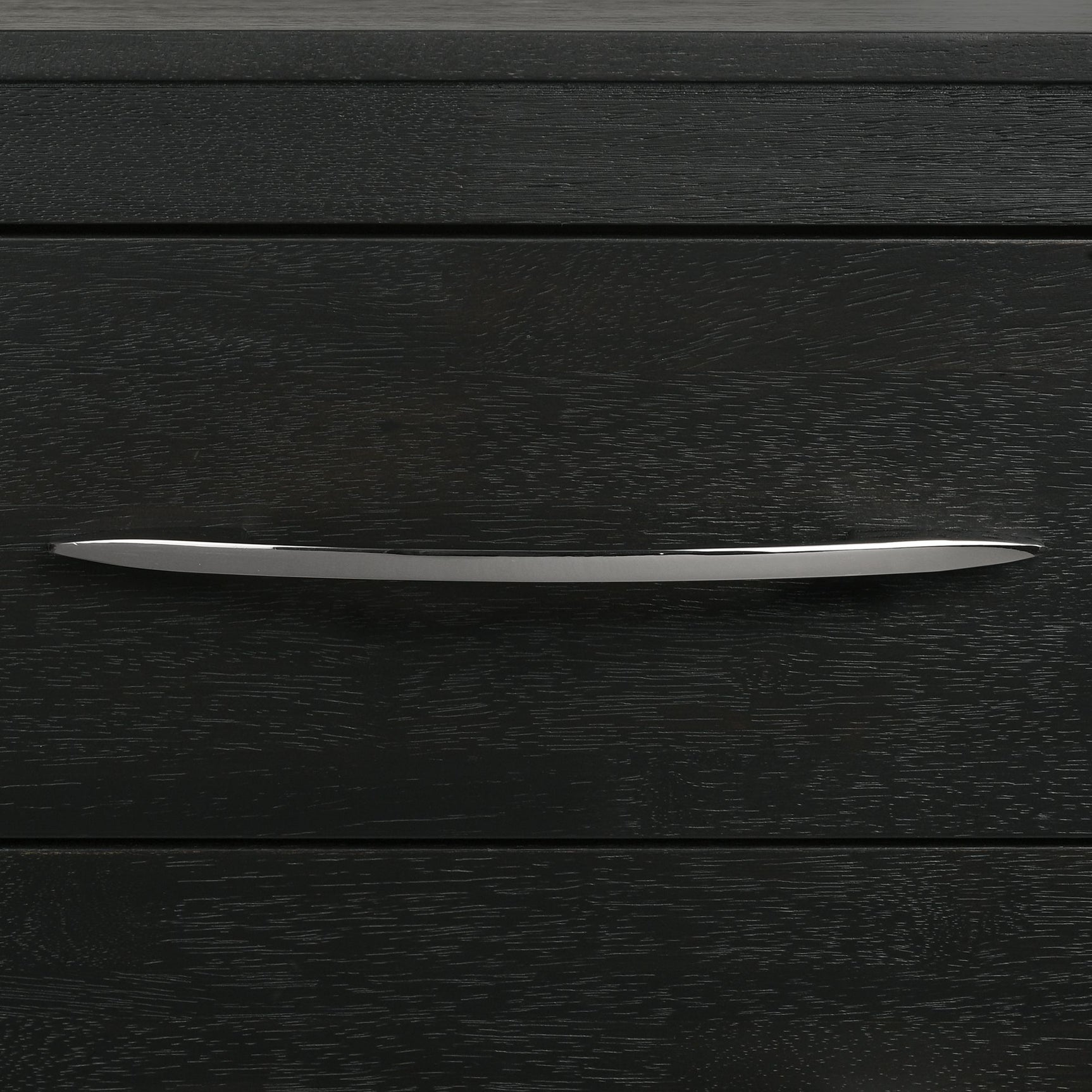 Allan Dresser & Mirror Set in Black