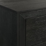 Allan Dresser & Mirror Set in Black