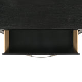 Allan 5-Drawer Chest in Black