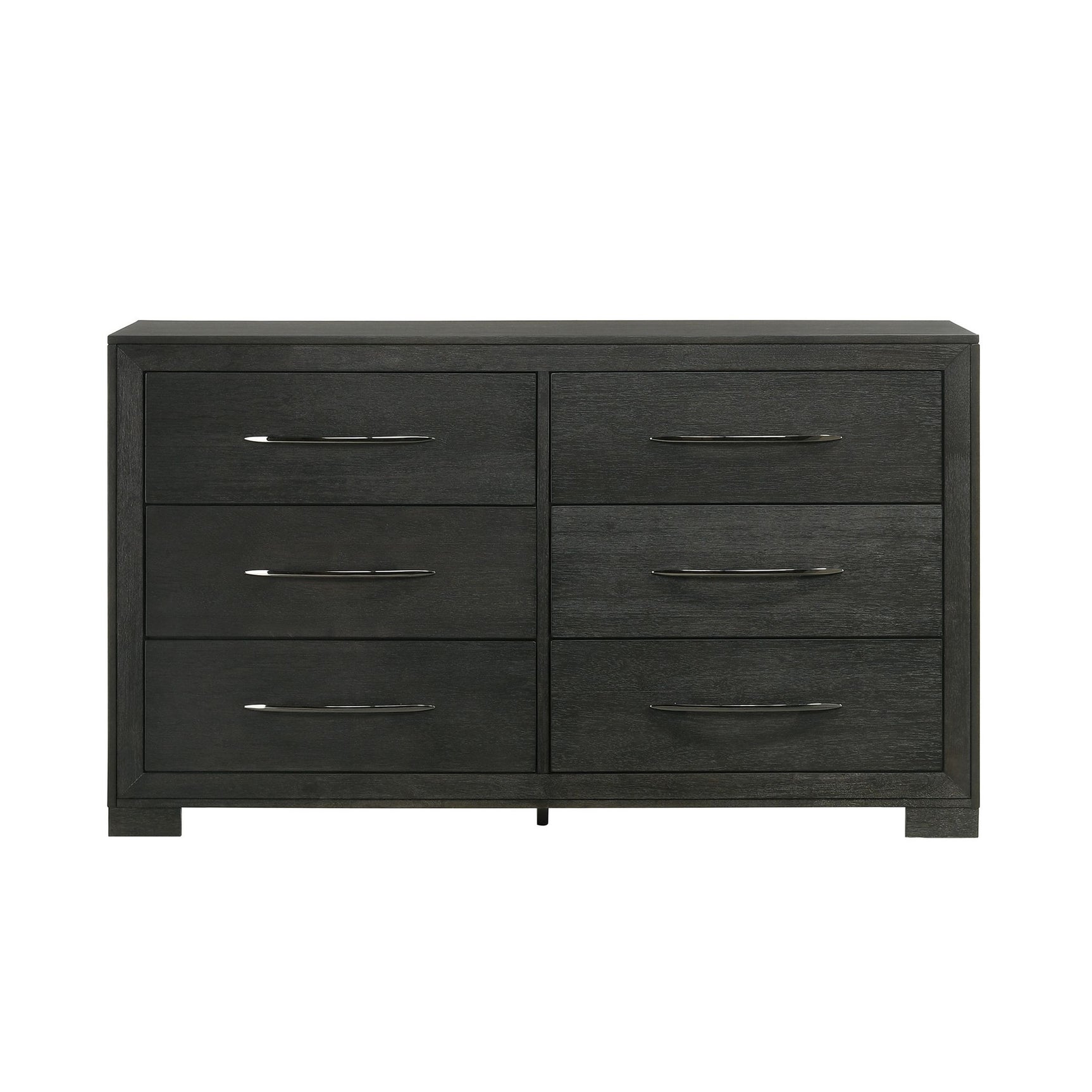 Allan 6-Drawer Dresser in Black
