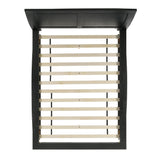 Allan Queen Bed in Black - Tampa Furniture Outlet