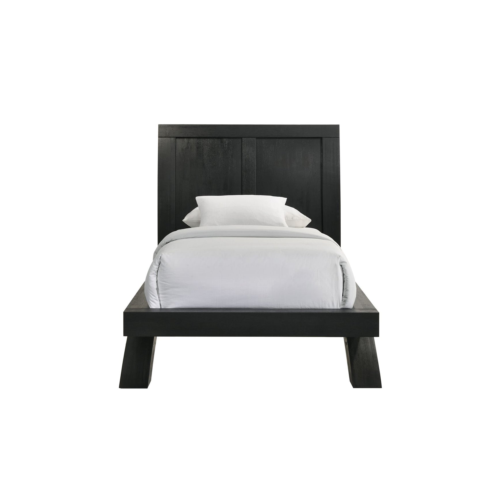 Allan Twin Bed in Black - Tampa Furniture Outlet