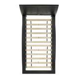 Allan Twin Bed in Black - Tampa Furniture Outlet