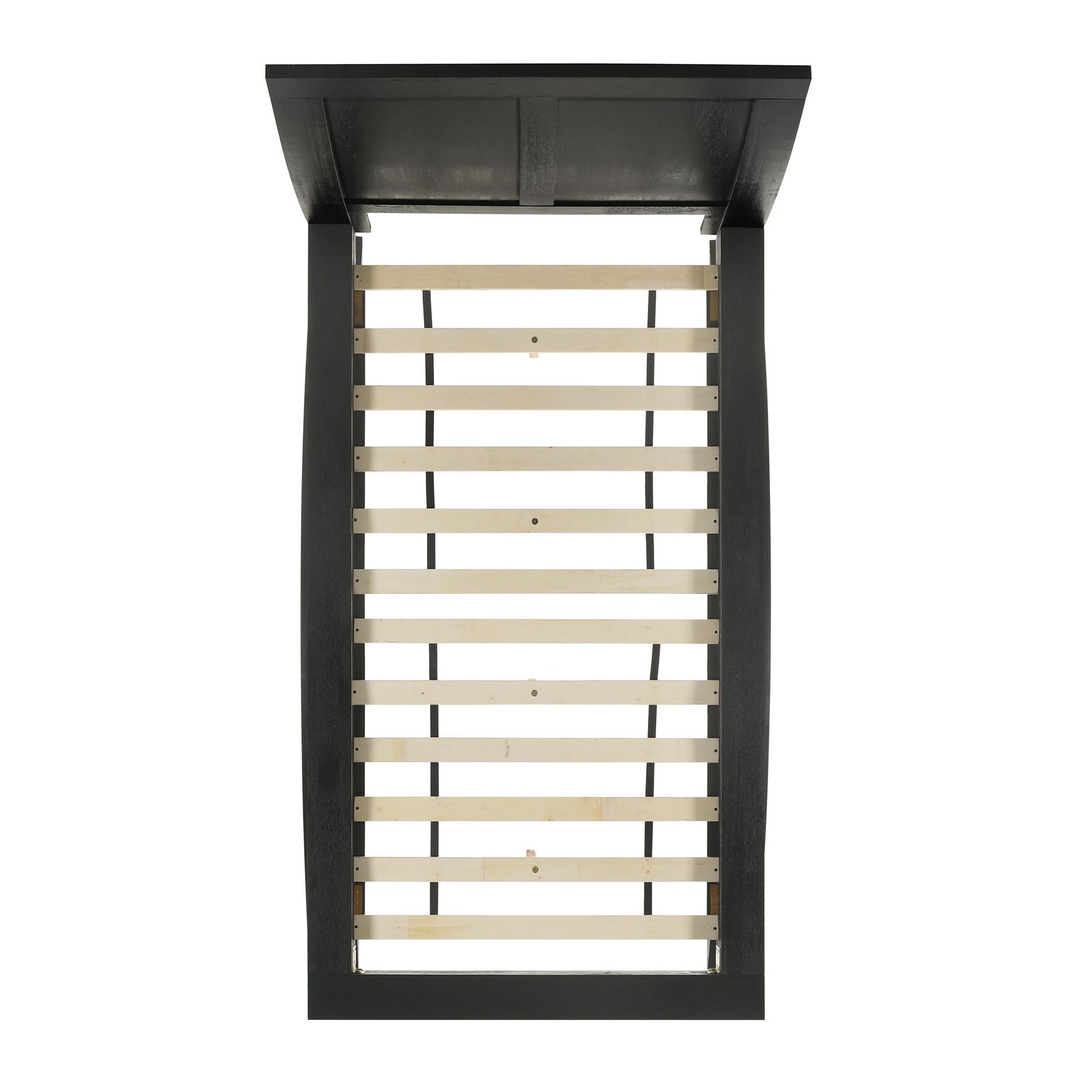 Allan Twin Bed in Black - Tampa Furniture Outlet