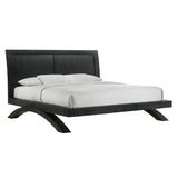Allan King Bed in Black - Tampa Furniture Outlet