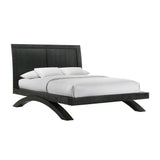 Allan Full Bed in Black - Tampa Furniture Outlet