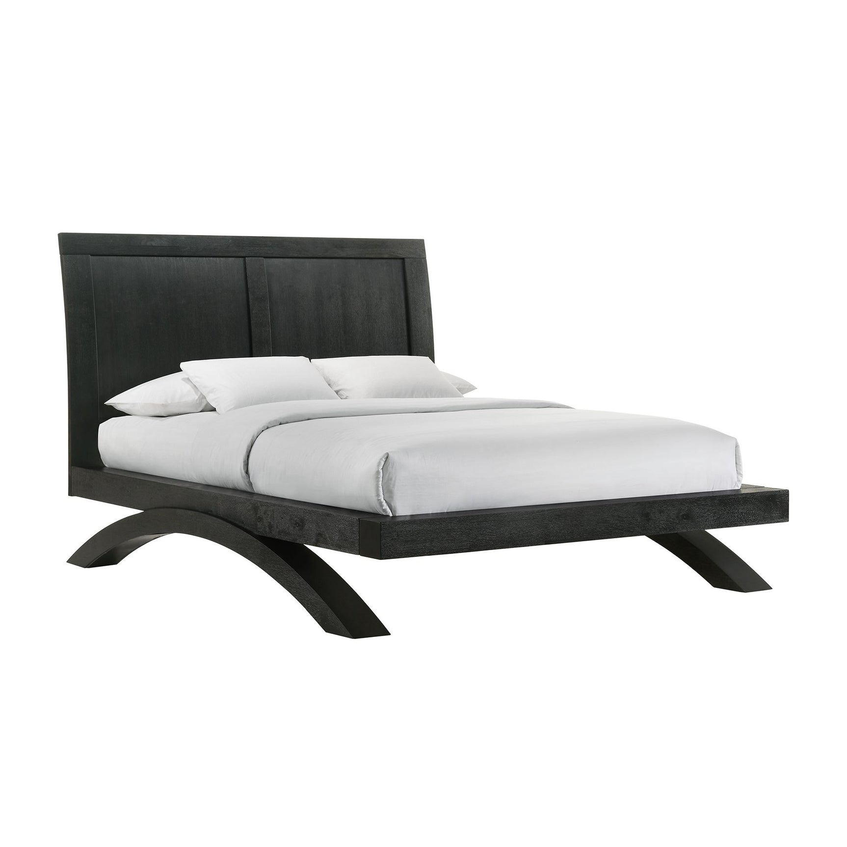 Allan Full Bed in Black - Tampa Furniture Outlet