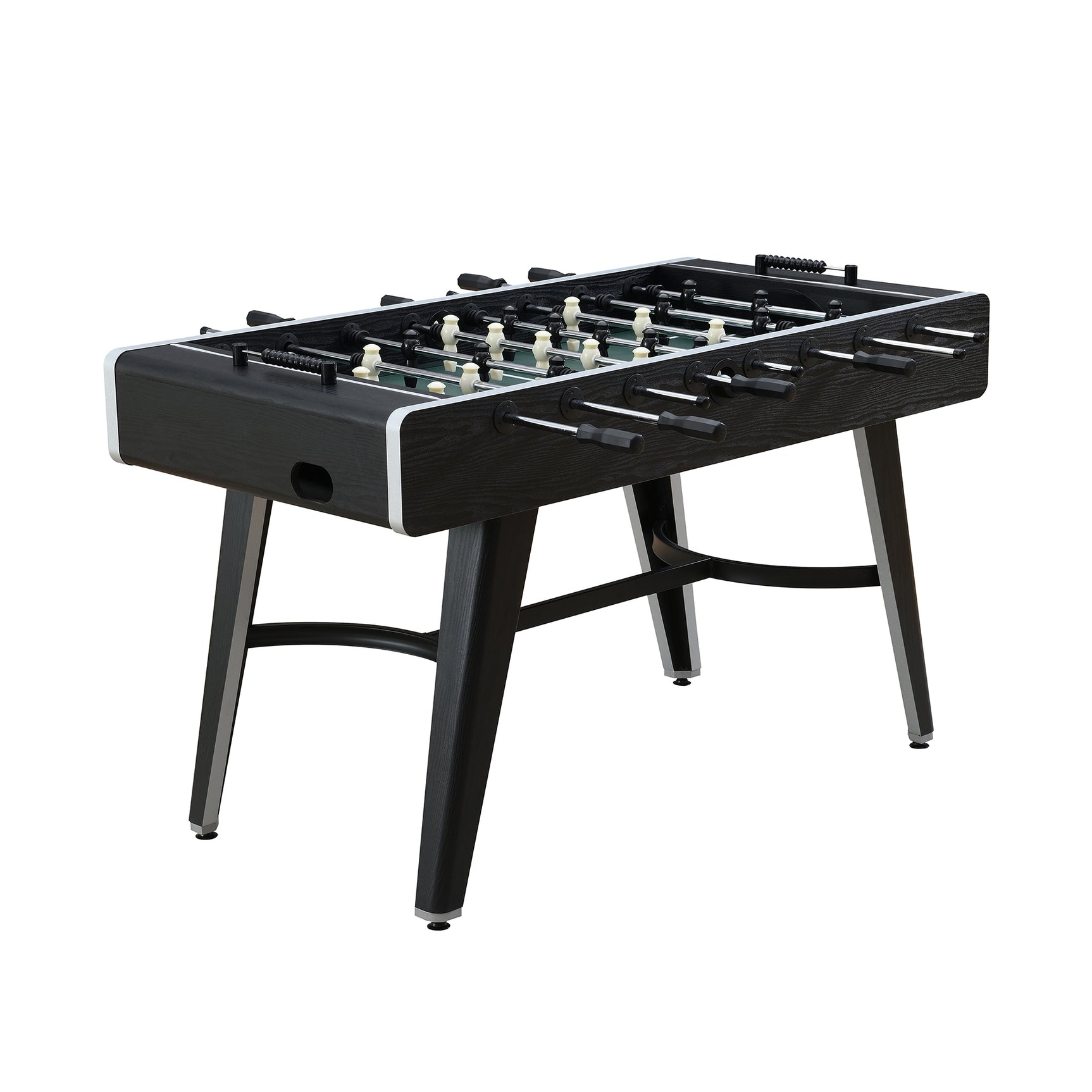 Amaya Indoor Foosball with LED in Black (3A Packing) - Tampa Furniture Outlet