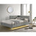 Amberley Full UPH Corner Bed with LED and USB in Grey – SKU B-480-3-FCB | Elements