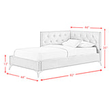 Amberley Twin UPH Corner Bed with LED and USB in Grey - Tampa Furniture Outlet