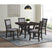 Amherst Dining Side Chair W/Fabric Cushion Dark Finish (2 Per Pack) – SKU DAH500SC | Elements