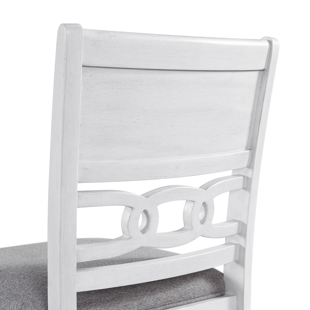 Amherst Counter Side Chair W/Fabric Cushion White Finish (2 Per Pack)