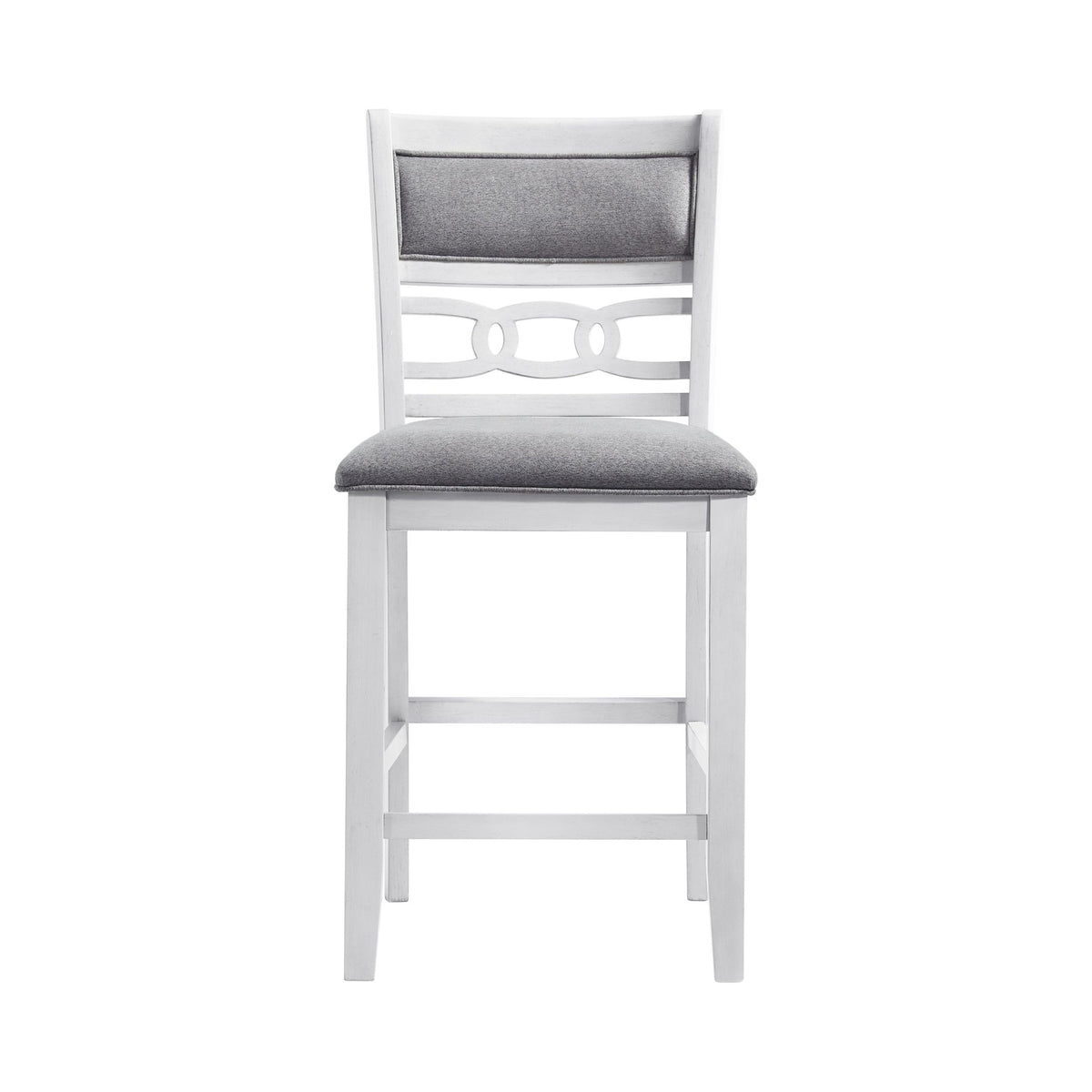 Amherst Counter Side Chair W/Fabric Cushion White Finish (2 Per Pack)