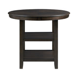 Amherst Counter Table w/Wood Leg Dark Finish