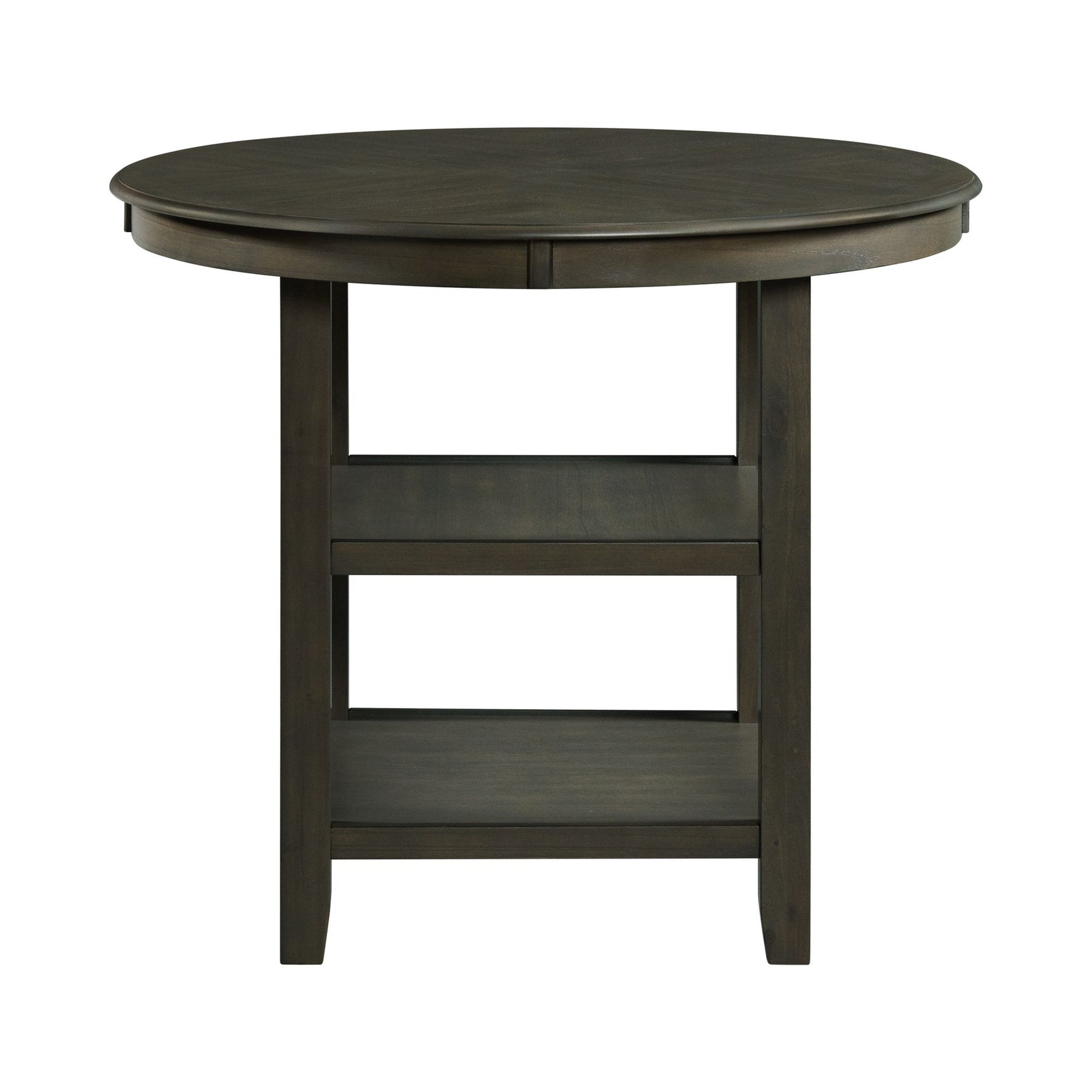 Amherst Counter Table w/Wood Leg Grey Finish