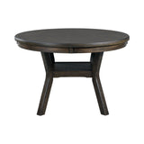 Amherst Dining Table w/Wood Leg Dark Finish