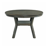 Amherst Dining Table w/Wood Leg Grey Finish
