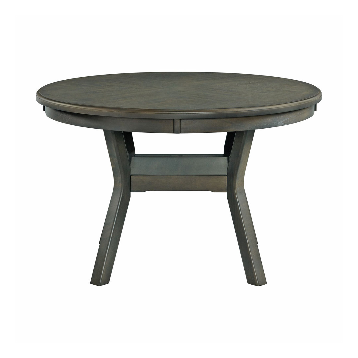 Amherst Dining Table w/Wood Leg Grey Finish