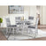 Amherst Dining Table w/Wood Leg White Finish – SKU DAH700DT | Elements