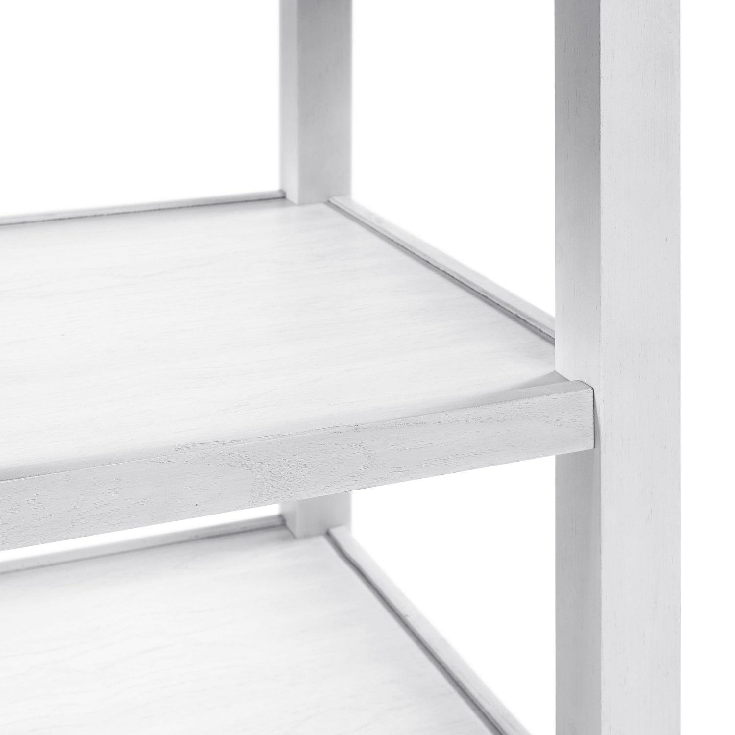 Amherst Counter Table w/Wood Leg White Finish - Tampa Furniture Outlet