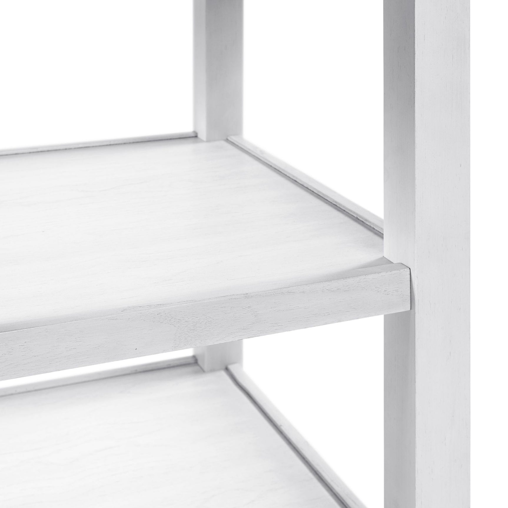 Amherst Counter Table w/Wood Leg White Finish - Tampa Furniture Outlet