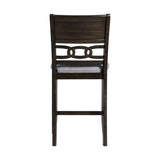 Amherst Counter Side Chair W/Fabric Cushion Dark Finish (2 Per Pack) - Tampa Furniture Outlet