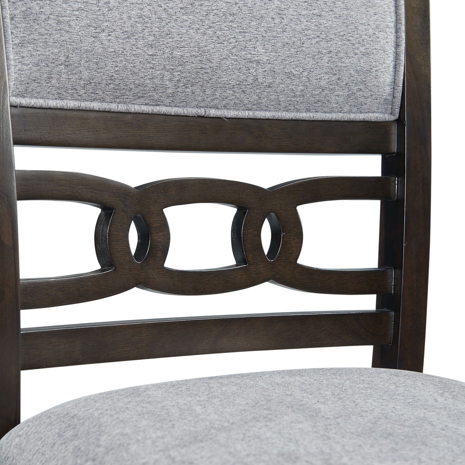 Amherst Counter Side Chair W/Fabric Cushion Dark Finish (2 Per Pack) - Tampa Furniture Outlet