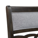 Amherst Counter Height 5PC Dining Set-Table and Four Side Chairs in Walnut - Tampa Furniture Outlet