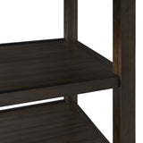 Amherst Counter Height 5PC Dining Set-Table and Four Side Chairs in Walnut - Tampa Furniture Outlet