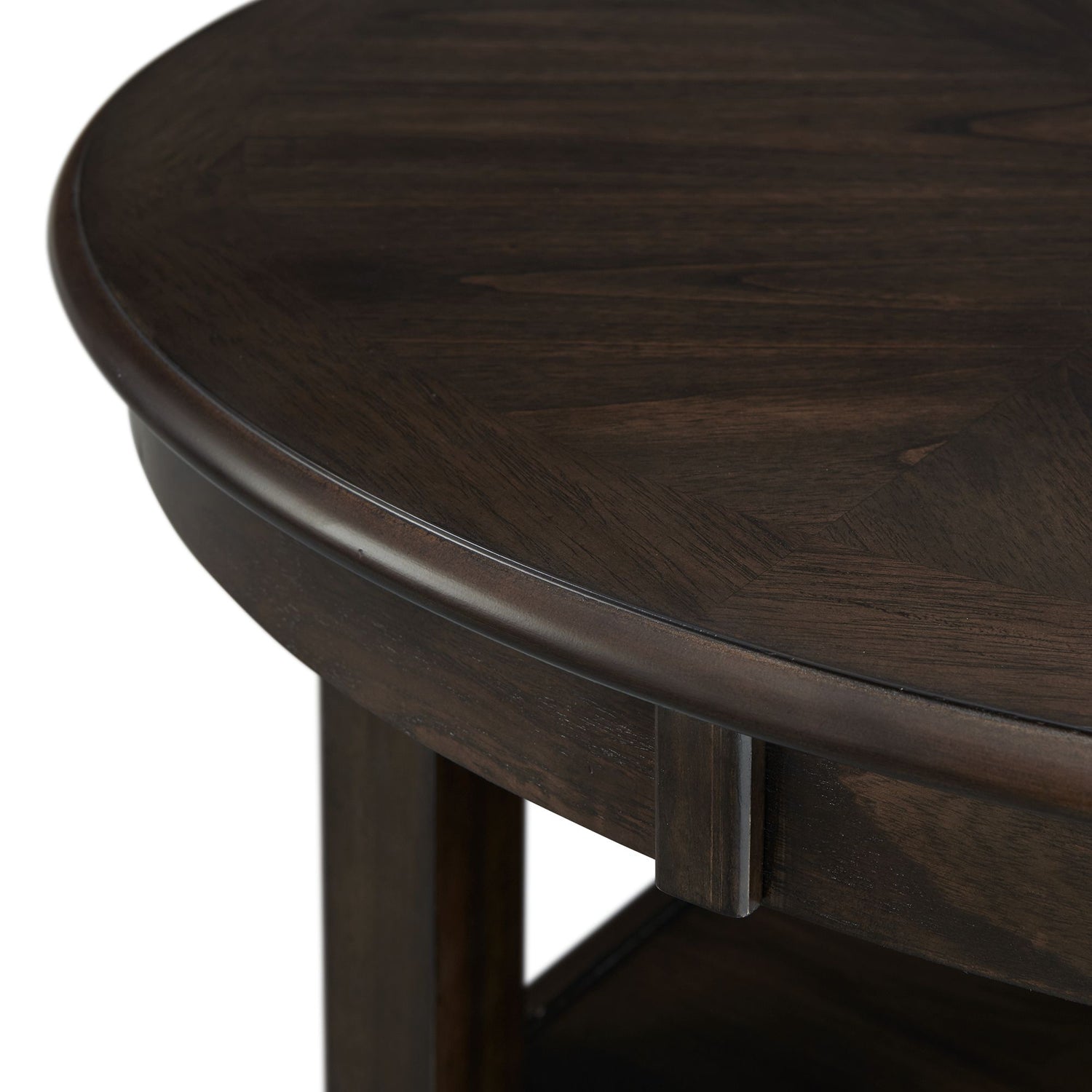 Amherst Counter Height 5PC Dining Set-Table and Four Side Chairs in Walnut - Tampa Furniture Outlet