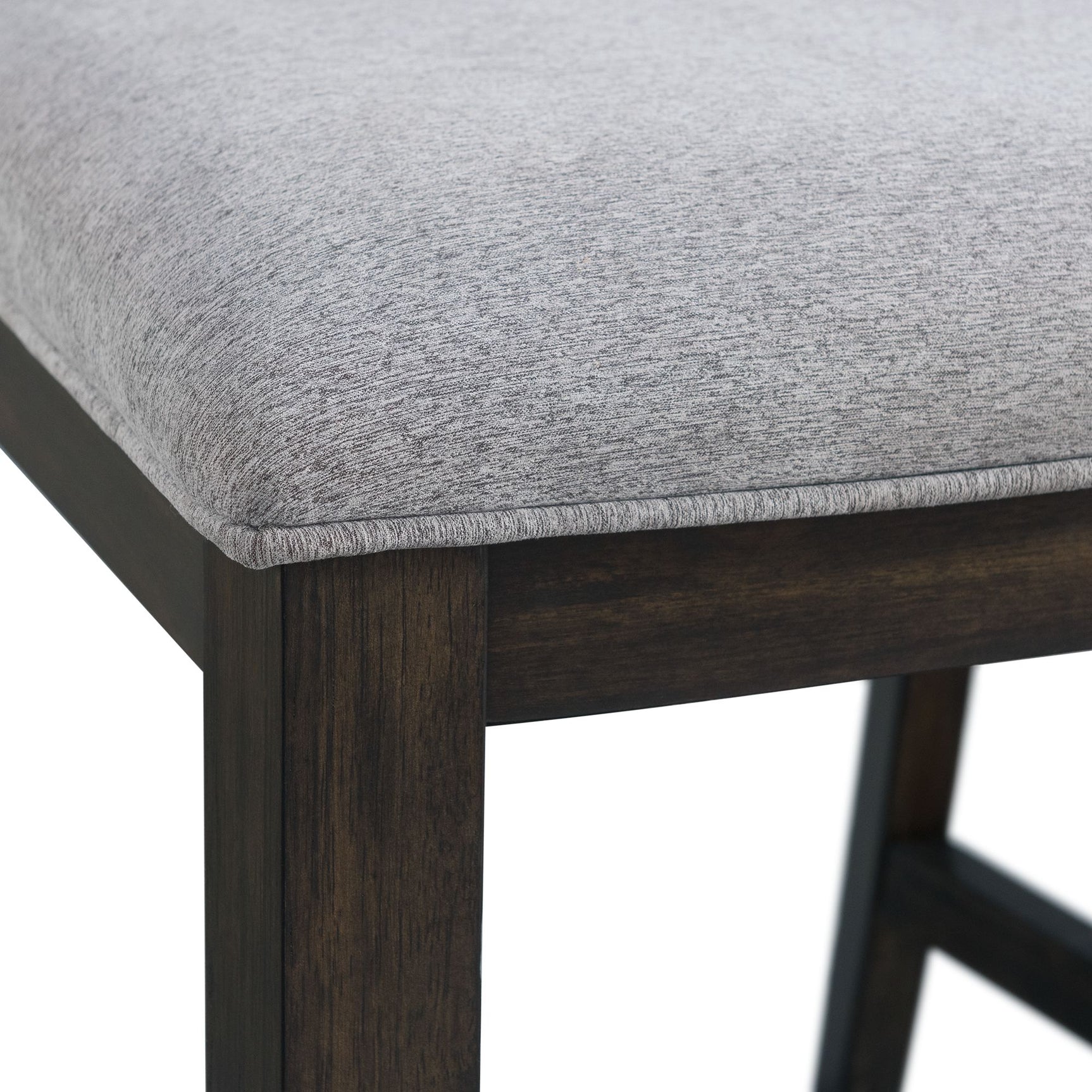 Amherst Dining Side Chair W/Fabric Cushion Dark Finish (2 Per Pack) - Tampa Furniture Outlet
