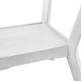 Amherst Dining Table w/Wood Leg White Finish - Tampa Furniture Outlet
