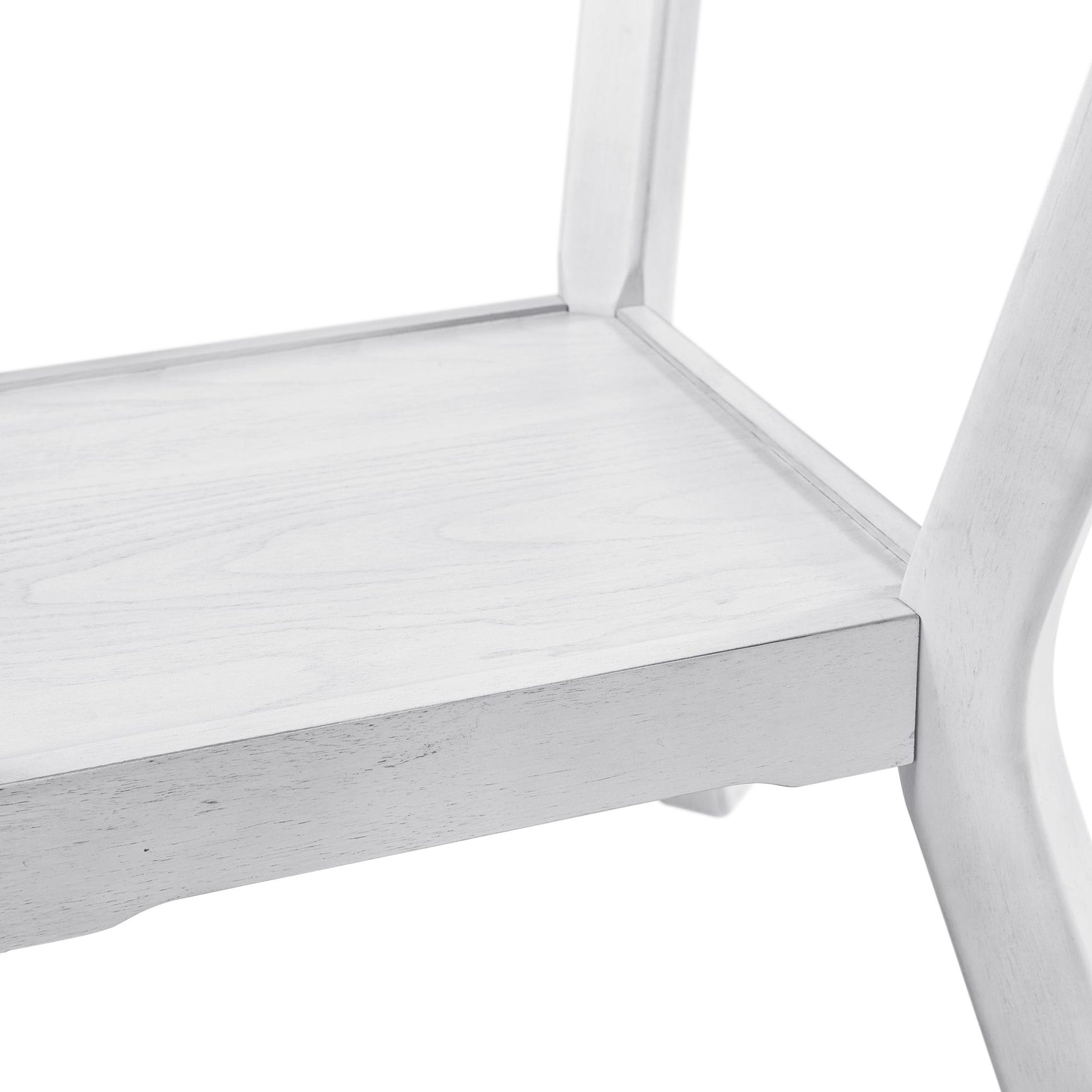 Amherst Dining Table w/Wood Leg White Finish - Tampa Furniture Outlet