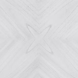 Amherst Dining Side Chair W/Fabric Cushion Side Stretcher White Finish (2 Per Pack) - Tampa Furniture Outlet