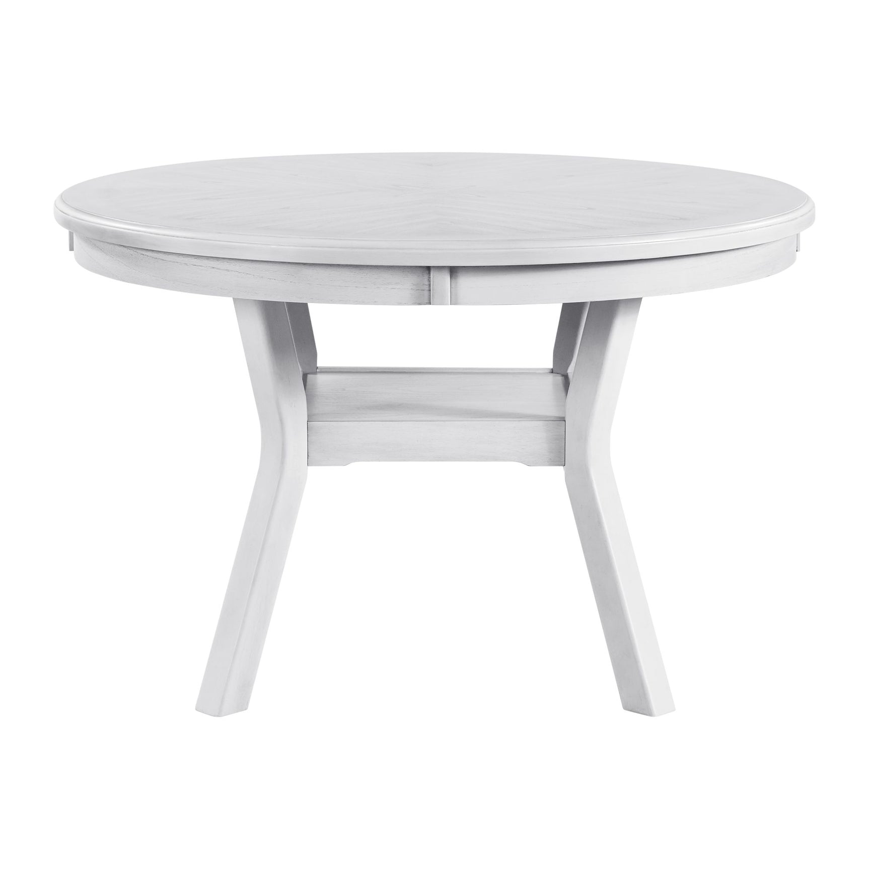 Amherst Dining Table w/Wood Leg White Finish - Tampa Furniture Outlet