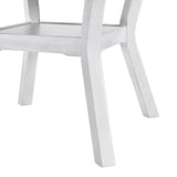 Amherst Dining Table w/Wood Leg White Finish - Tampa Furniture Outlet