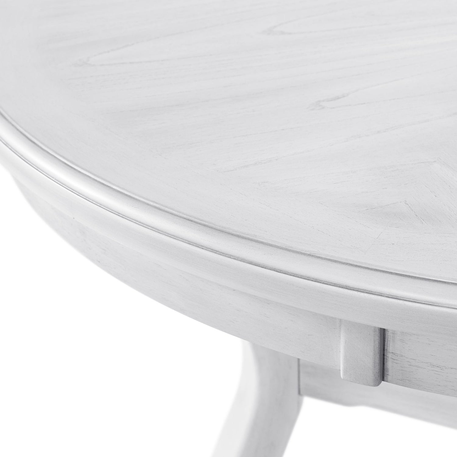 Amherst Dining Table w/Wood Leg White Finish - Tampa Furniture Outlet