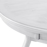 Amherst Dining Table w/Wood Leg White Finish - Tampa Furniture Outlet