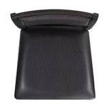 Amherst Counter Side Chair W/PU Cushion Dark Finish (2 Per Pack) - Tampa Furniture Outlet