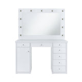Amia Complete Dressing Table with Lightbulbs