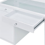 Amia Complete Dressing Table with Lightbulbs - Tampa Furniture Outlet