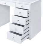 Amia Complete Dressing Table with Lightbulbs - Tampa Furniture Outlet