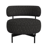 Antonia Swivel Chair in Heron Black - Tampa Furniture Outlet