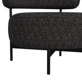 Antonia Swivel Chair in Heron Black - Tampa Furniture Outlet