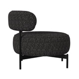 Antonia Swivel Chair in Heron Black - Tampa Furniture Outlet