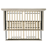 Arden Twin Daybed with Trundle in Corduroy Beige - Tampa Furniture Outlet
