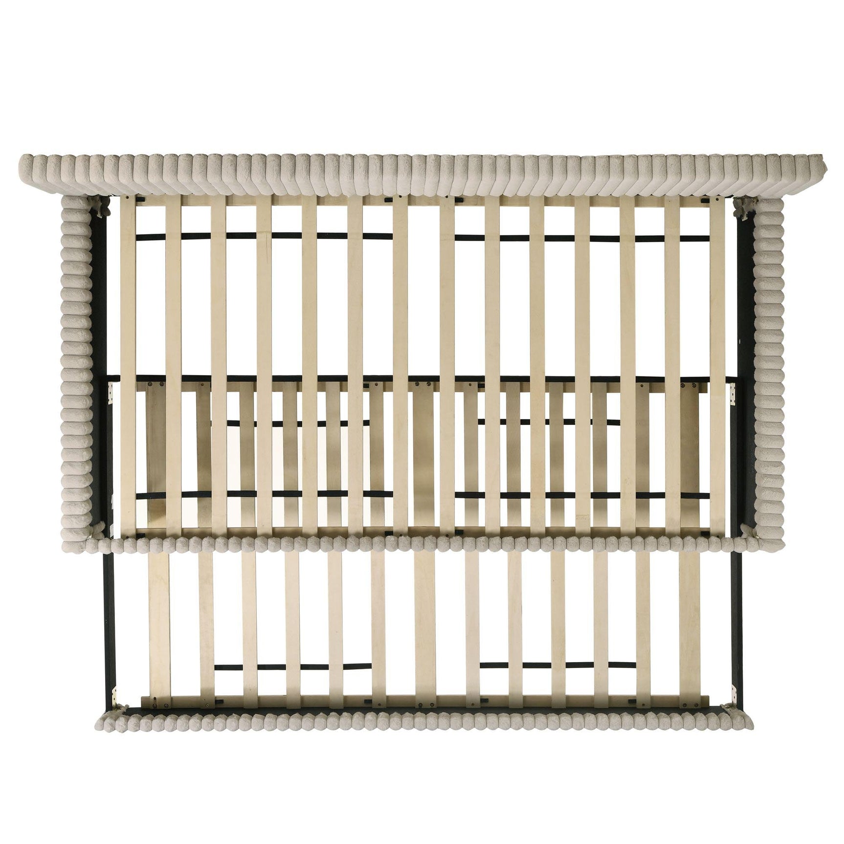 Arden Twin Daybed with Trundle in Corduroy Beige - Tampa Furniture Outlet