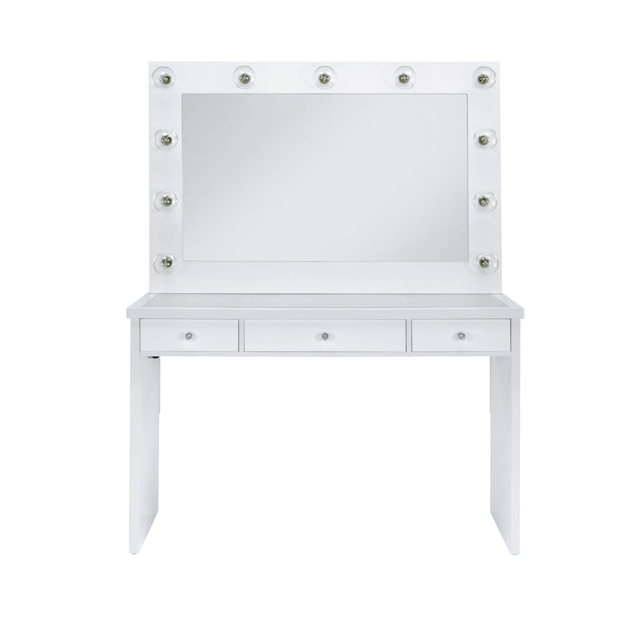 Ariana Complete Dressing Table with Lightbulbs