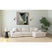 Arizona Modular RHF Chaise with 1 pillow 20" in Steno Beige – SKU U-8540-9440-157 | Elements